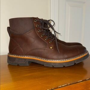 Men's Brown Leather Boots